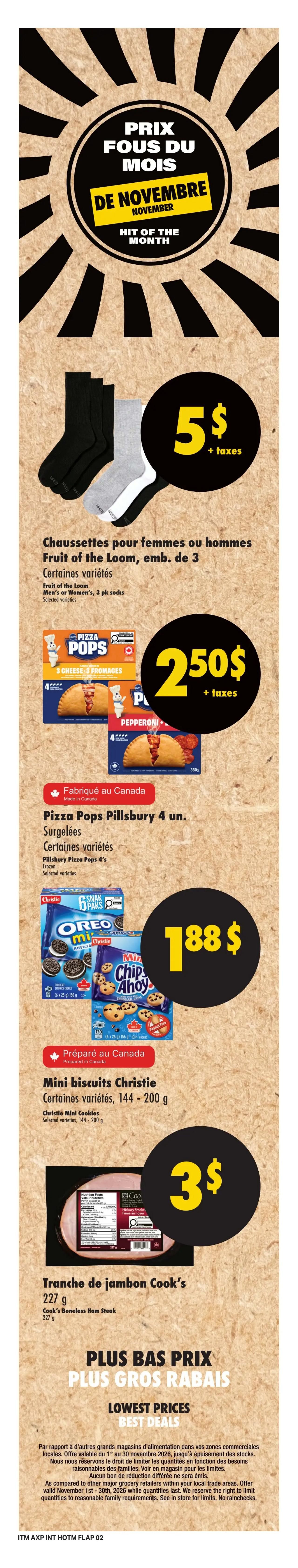 Axep Flyer October 29 to November 4