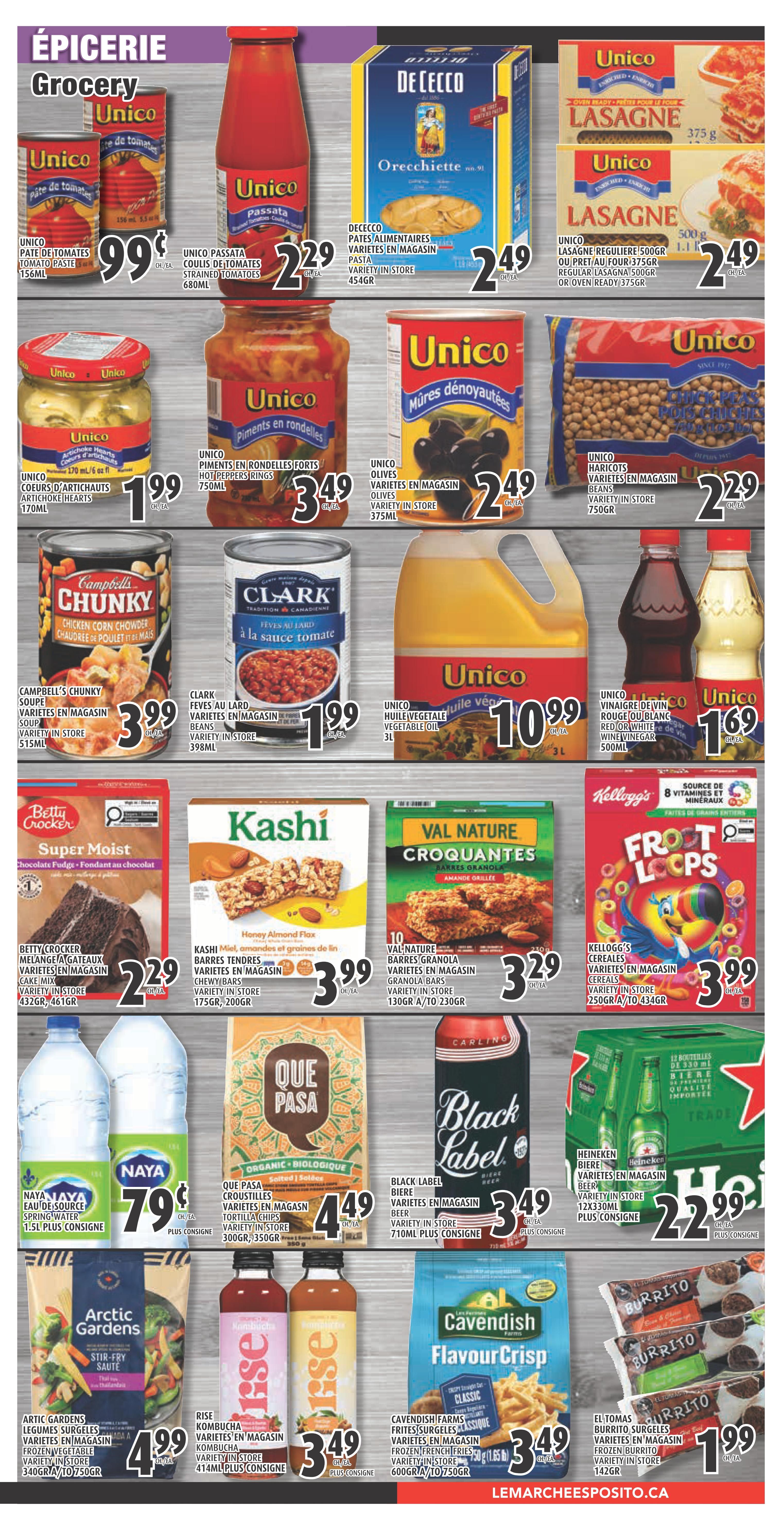 Esposito Flyer October 29 to November 4