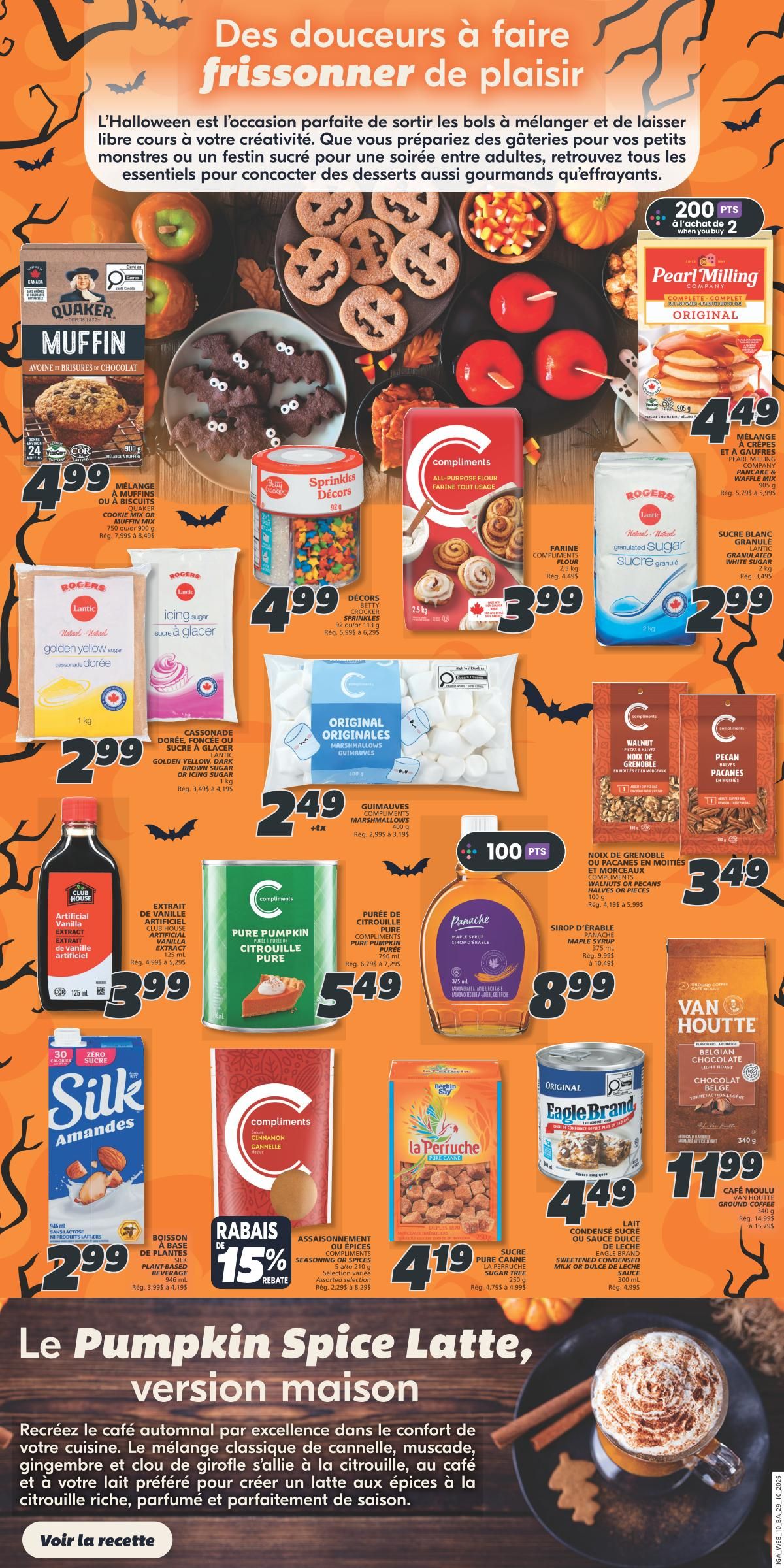 IGA (NB) Flyer October 29 to November 4