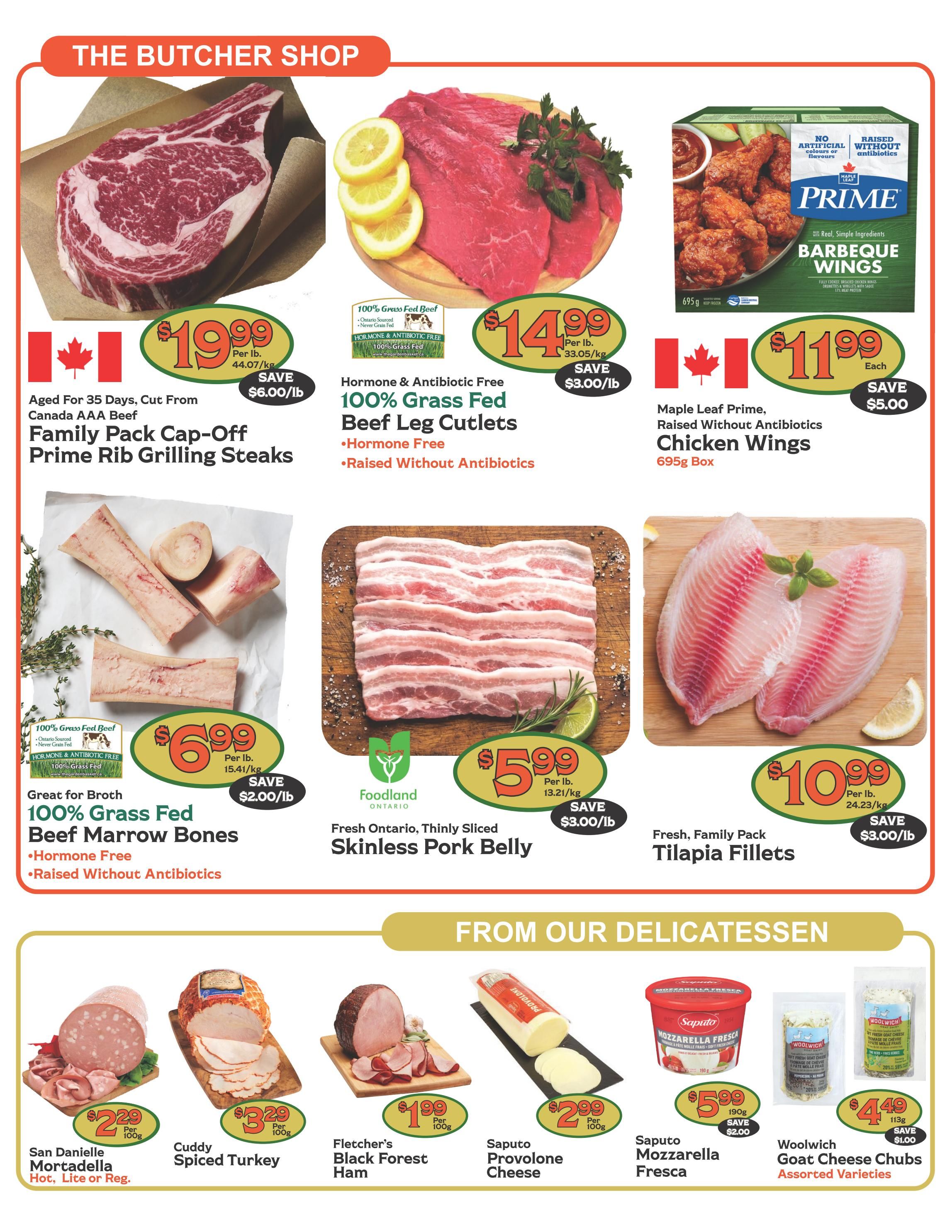 Garden Basket Market Flyer October 22 to 28