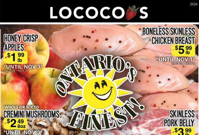 Lococo's Flyer October 28 to November 1