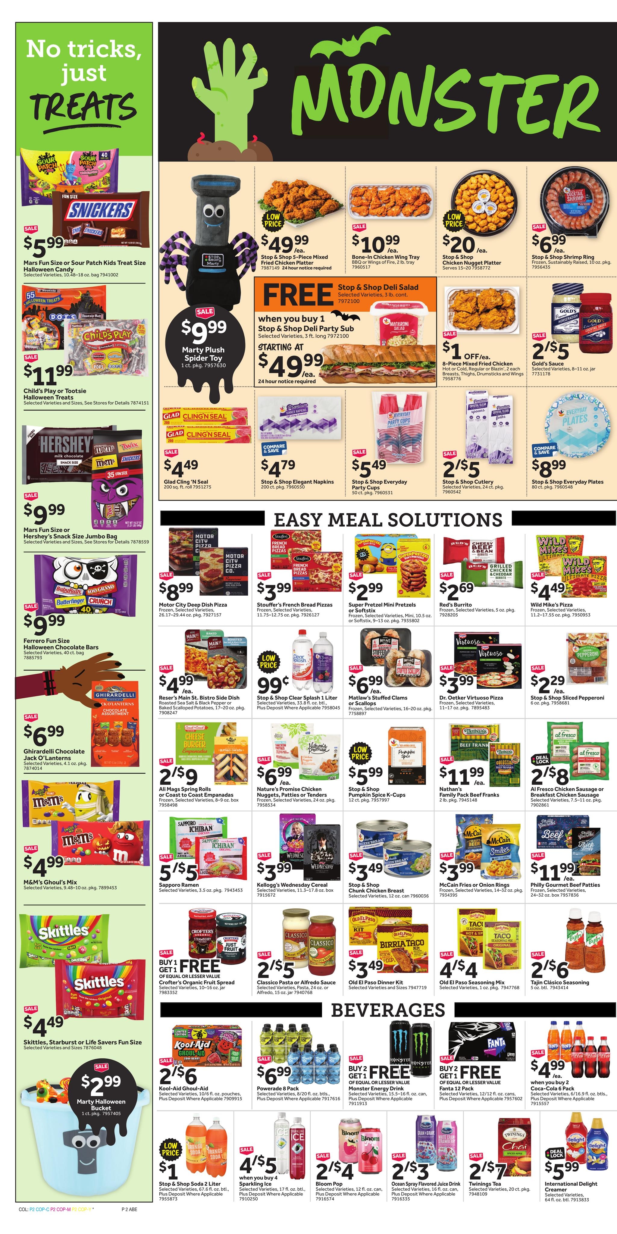 Stop & Shop (Bridgeport-New Haven Area, CT) Weekly Ad October 23 - 29, 2026