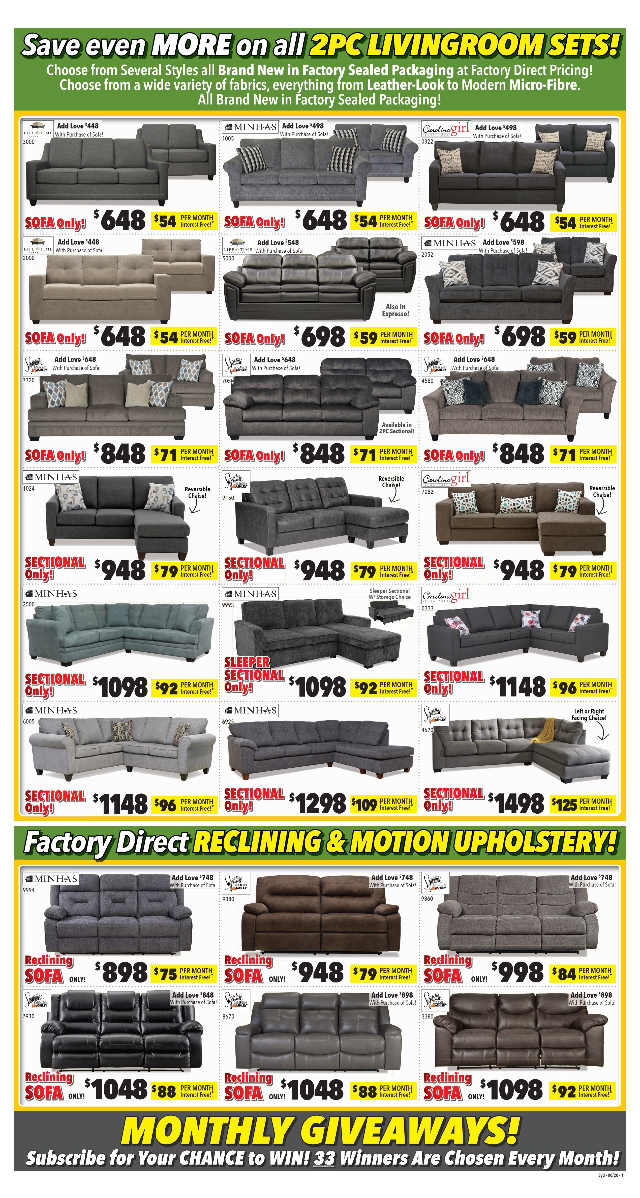 Surplus Furniture & Mattress Warehouse (Sydney) Flyer July 28 to August 10