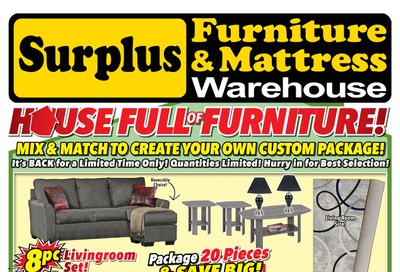 Surplus Furniture & Mattress Warehouse (St. John's) Flyer July 28 to August 10