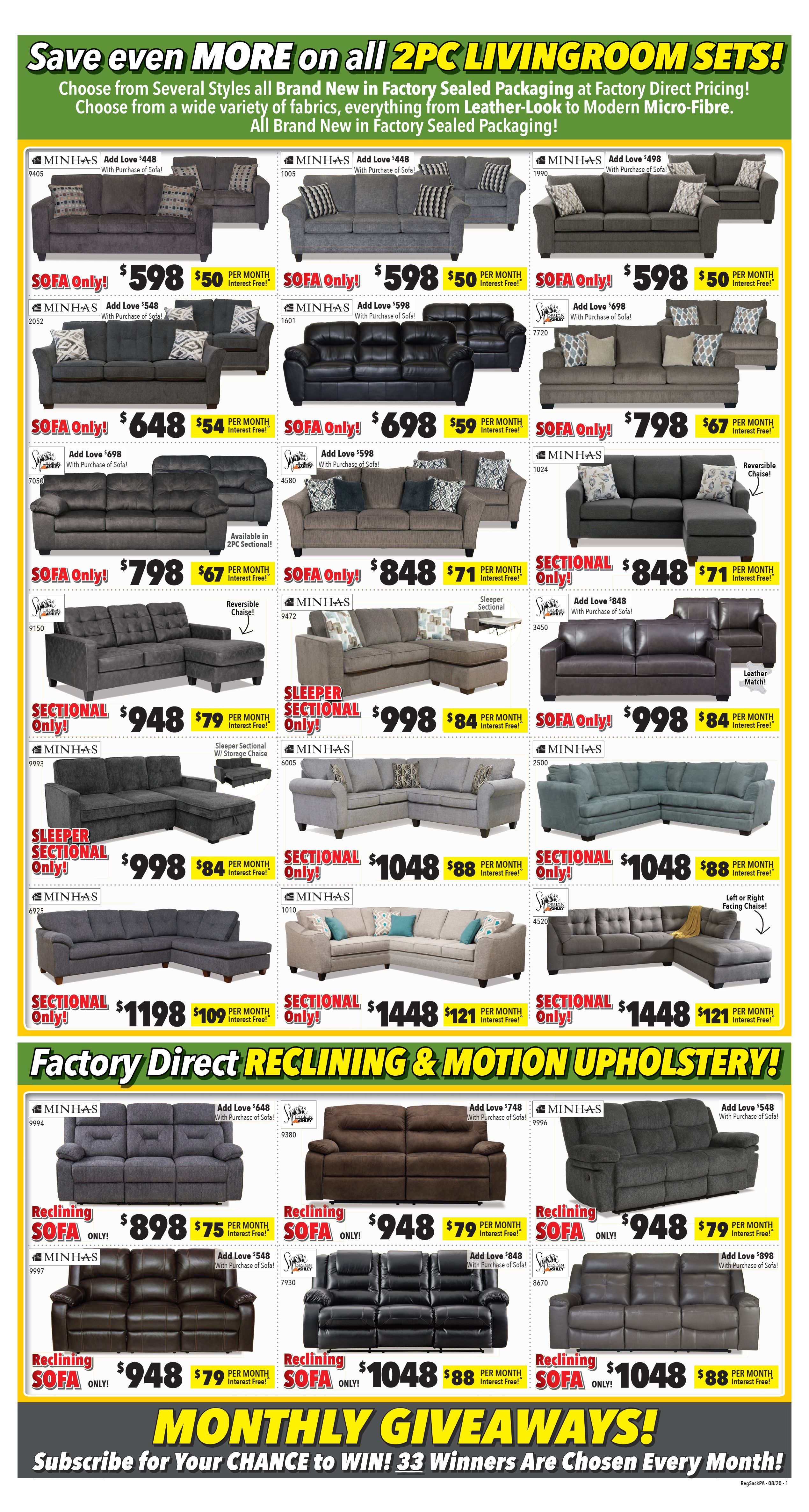 Surplus Furniture & Mattress Warehouse (Saskatoon) Flyer July 28 to August 10