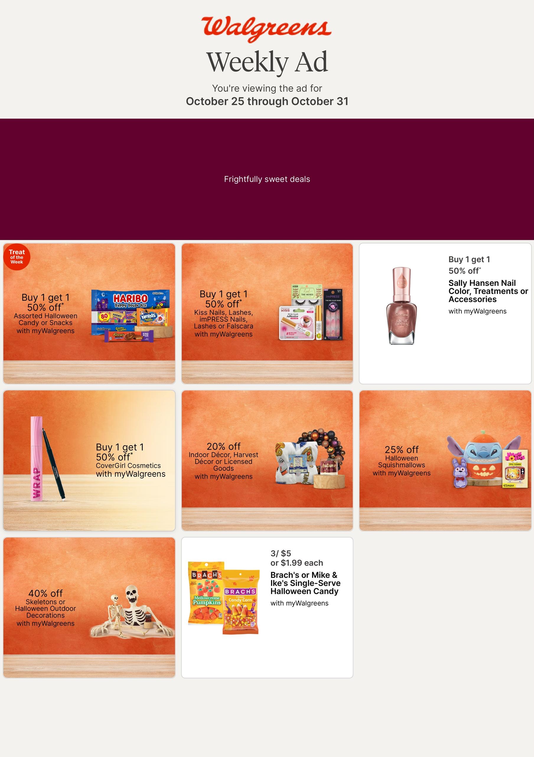 Walgreens (Clintondale-West Park Area, NY) Weekly Ad October 25 - 31, 2026