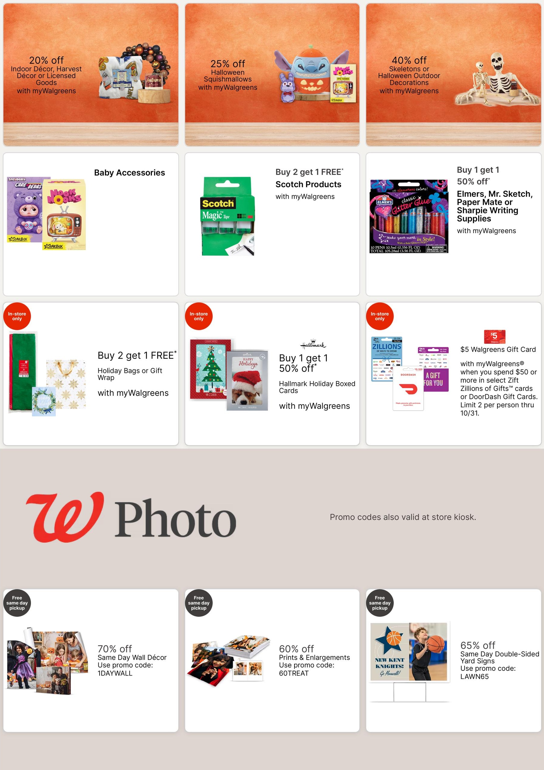 Walgreens (Clintondale-West Park Area, NY) Weekly Ad October 25 - 31, 2026