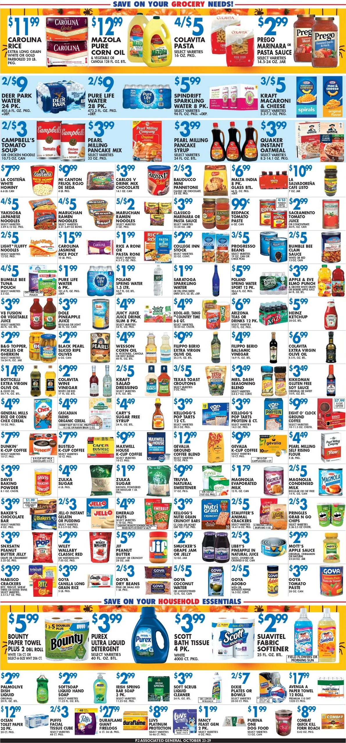 Associated Supermarkets (Audubon Area, NJ) Weekly Ad October 23 - 29, 2026