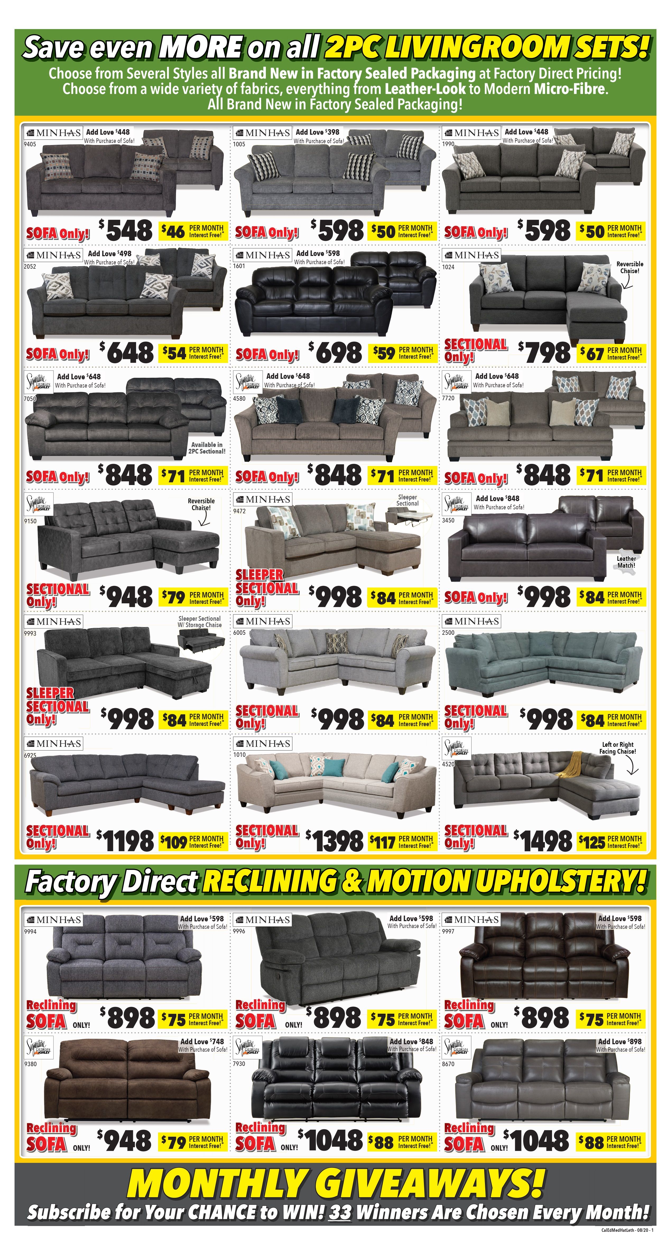 Surplus Furniture & Mattress Warehouse (Edmonton) Flyer July 28 to August 10