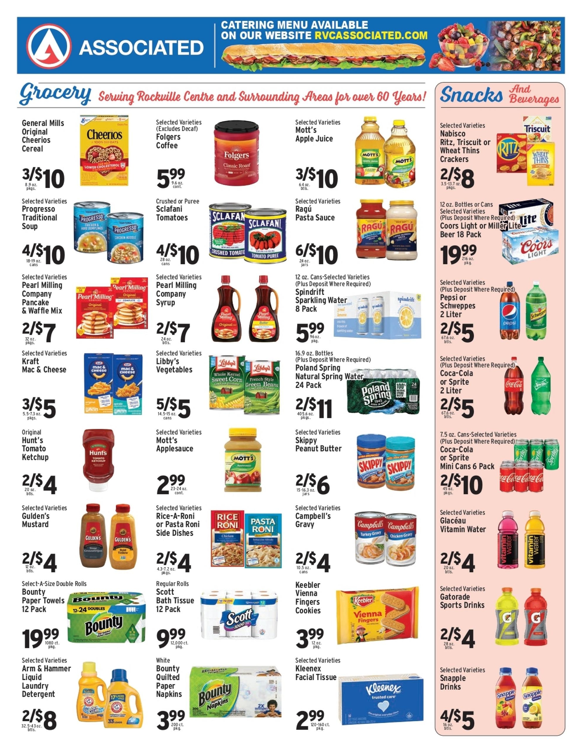 Associated Supermarkets (Baldwin Area, NY) Weekly Ad October 23 - 29, 2026