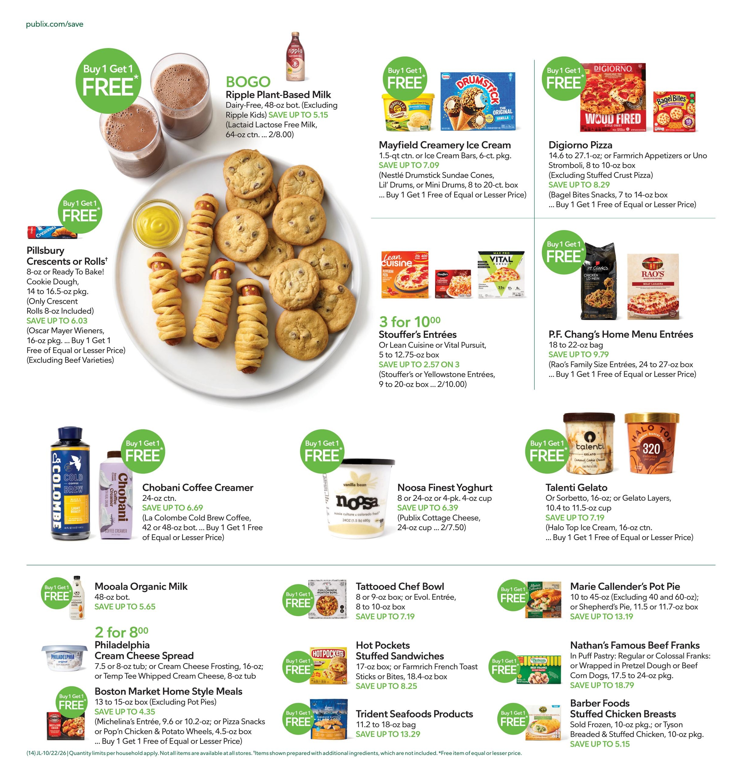 Publix (Flagler Beach Area, FL) Weekly Ad October 22 - 28, 2026