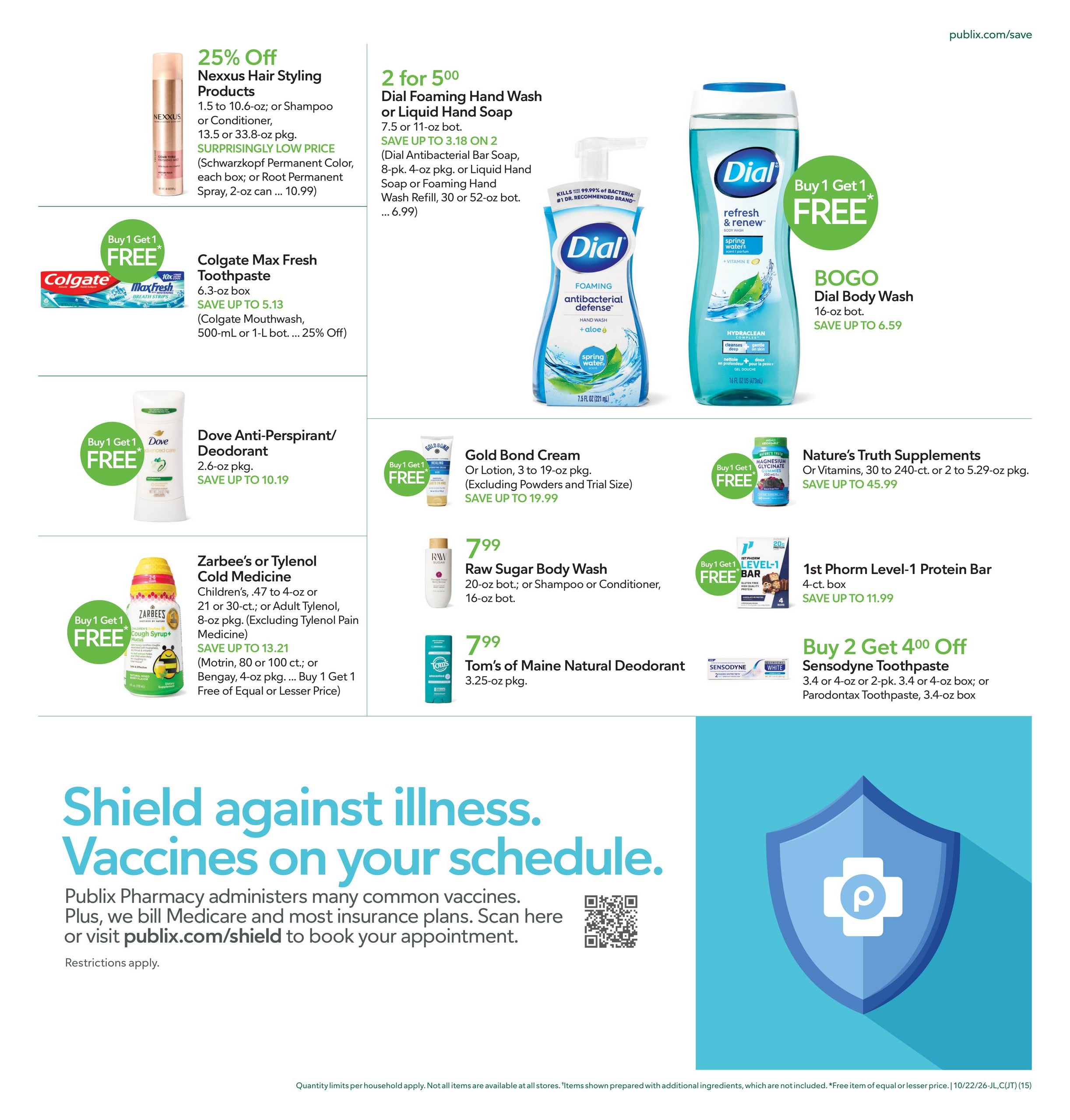 Publix (Flagler Beach Area, FL) Weekly Ad October 22 - 28, 2026