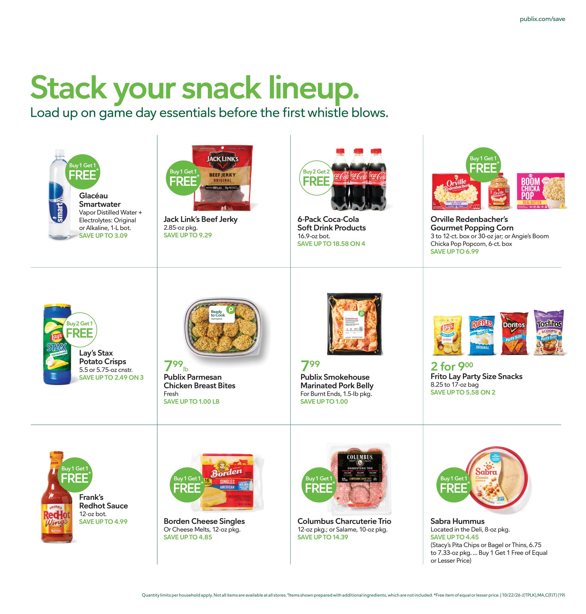 Publix (Flagler Beach Area, FL) Weekly Ad October 22 - 28, 2026