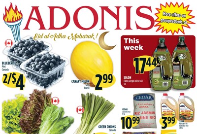Adonis (ON) Flyer July 30 to August 5