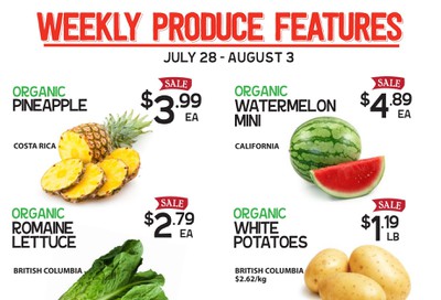 Pomme Natural Market Flyer July 28 to August 3