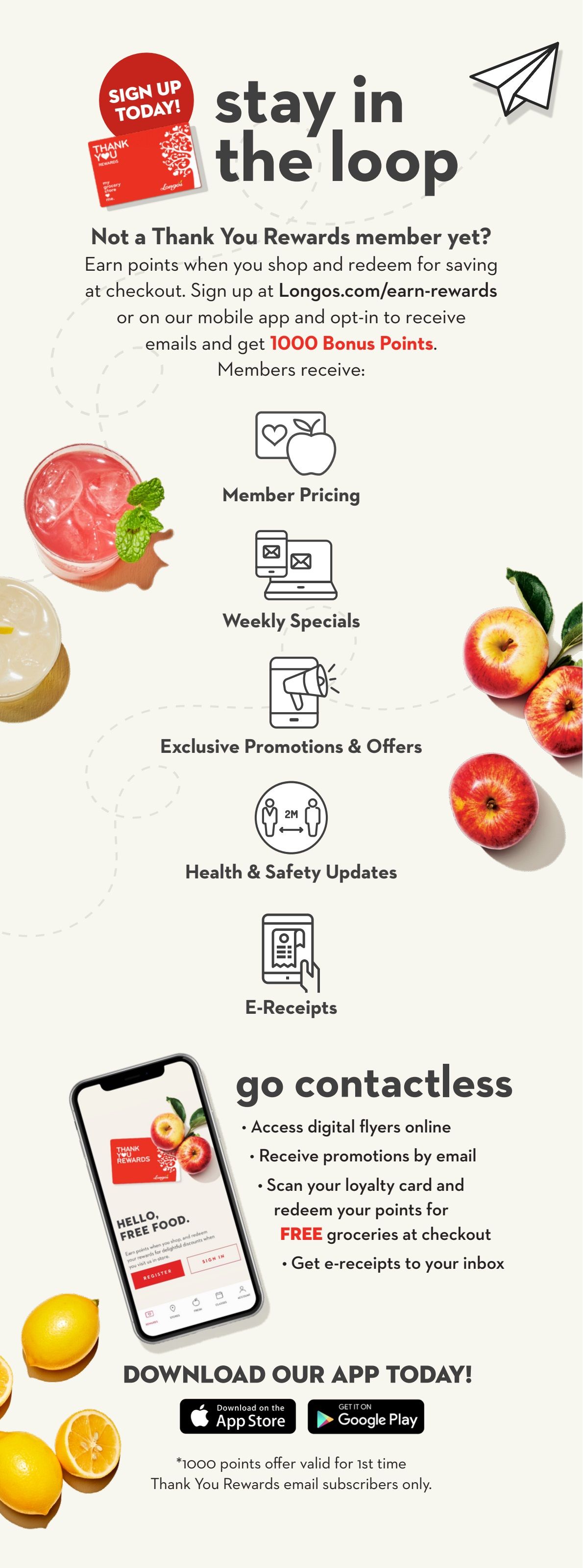 Longo's Baby Days Flyer July 30 to September 2