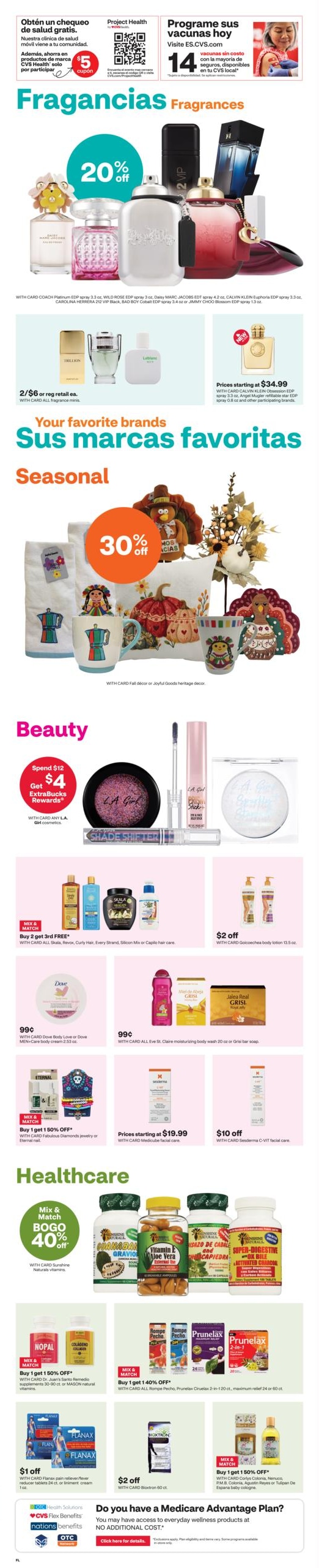 CVS Pharmacy (Boca Raton Area, FL) y más Weekly Ad October 25 - 31, 2026