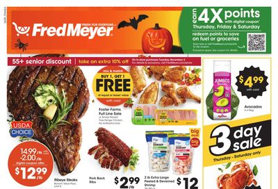 Fred Meyer (Aberdeen Area, ID) Weekly Ad October 28 - November 3, 2026