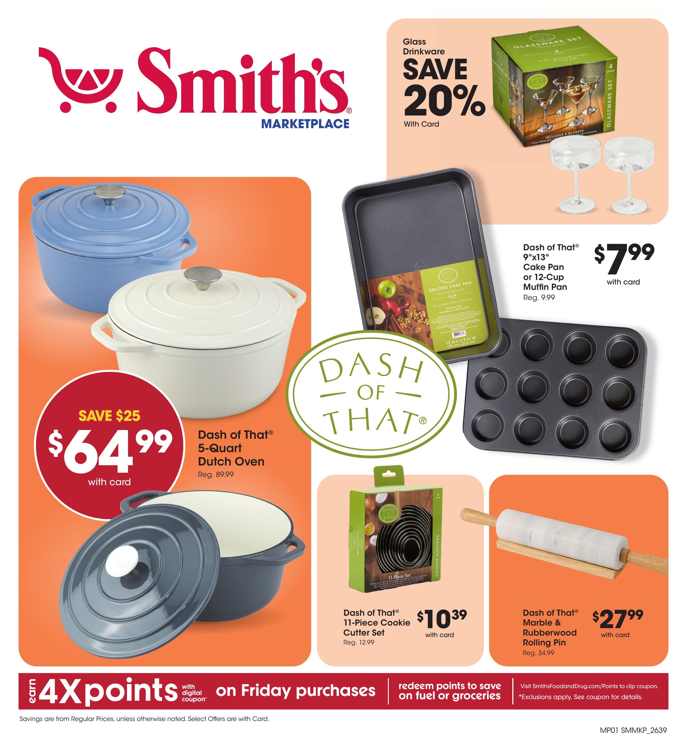 Smith's (Colorado City Area, AZ) Home & Apparel Weekly Ad October 28 - November 3, 2026