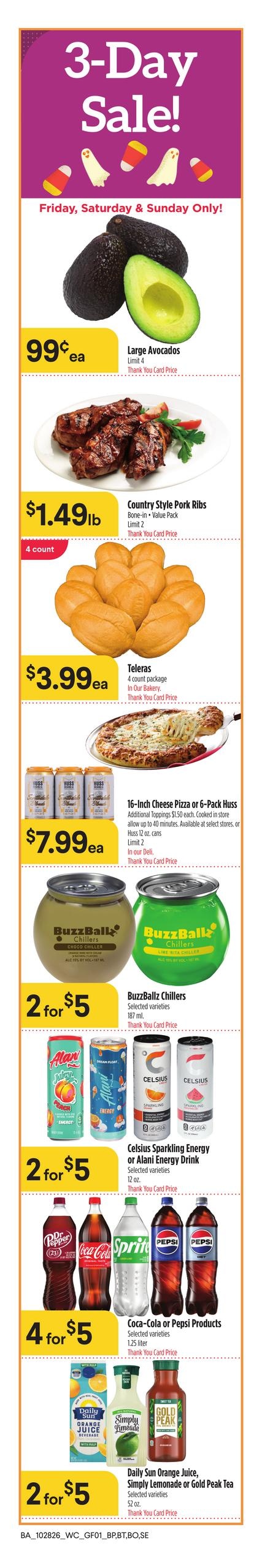 Bashas' (Green Valley Area, AZ) Weekly Ad October 28 - November 3, 2026