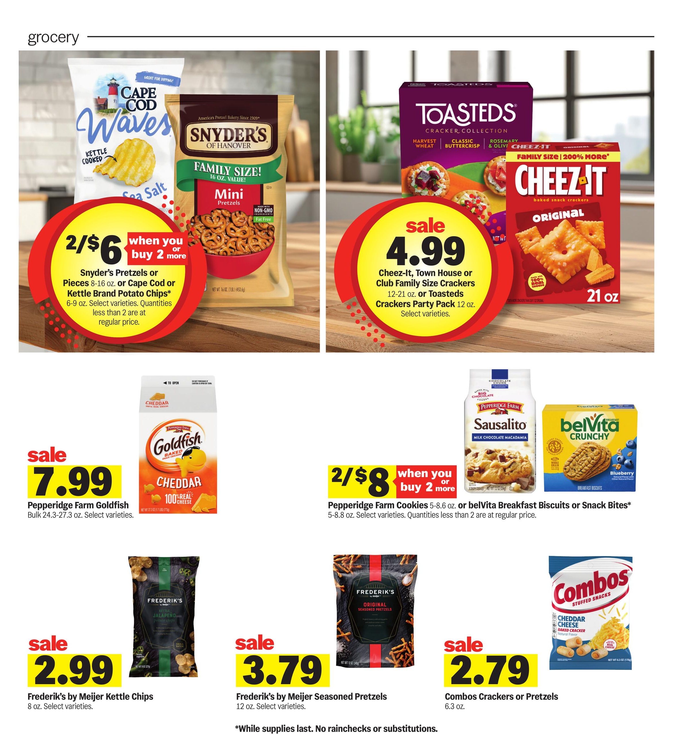 Meijer (Ann Arbor-Croswell Area, MI) Weekly Ad October 28 - November 3, 2026