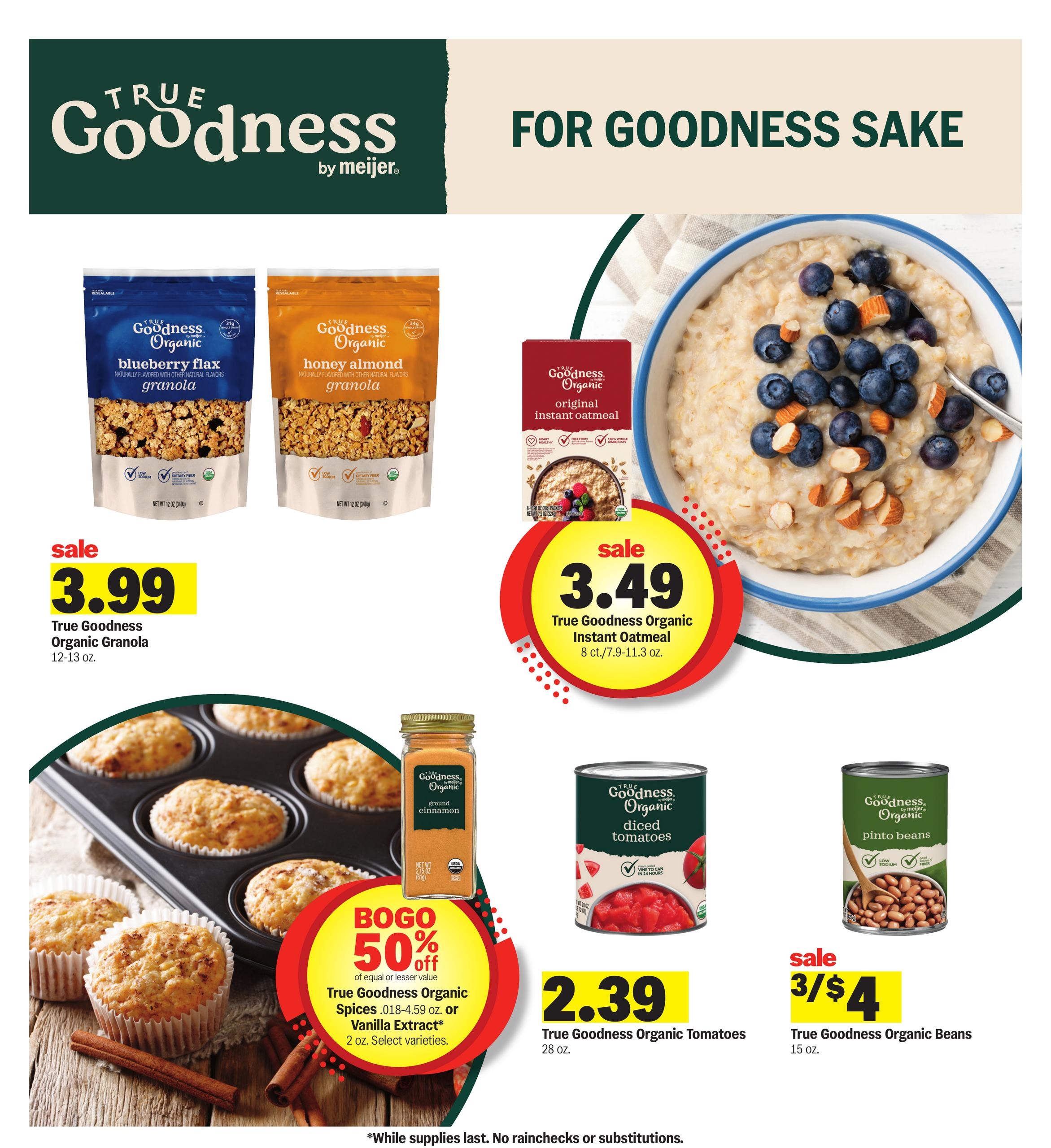 Meijer (Ann Arbor-Croswell Area, MI) Weekly Ad October 28 - November 3, 2026