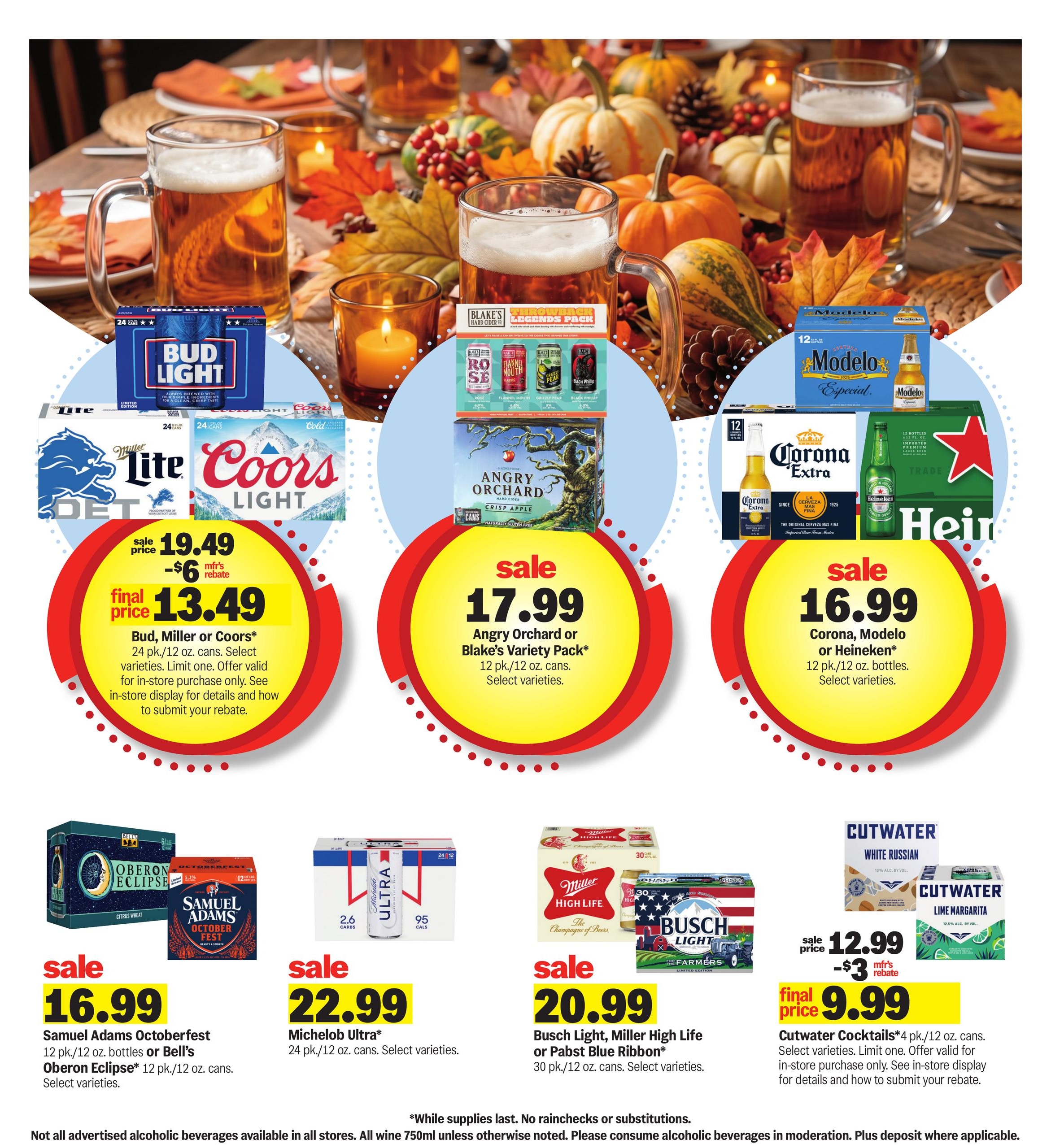 Meijer (Ann Arbor-Croswell Area, MI) Weekly Ad October 28 - November 3, 2026