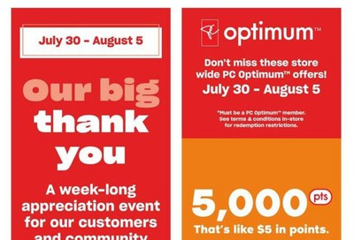 Loblaws City Market (West) Flyer July 30 to August 5