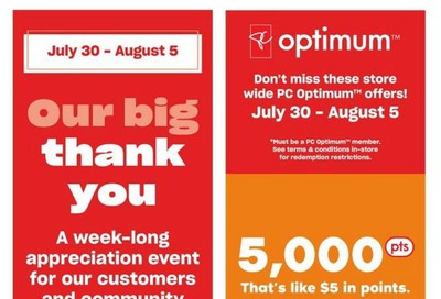 Loblaws (ON) Flyer July 30 to August 5