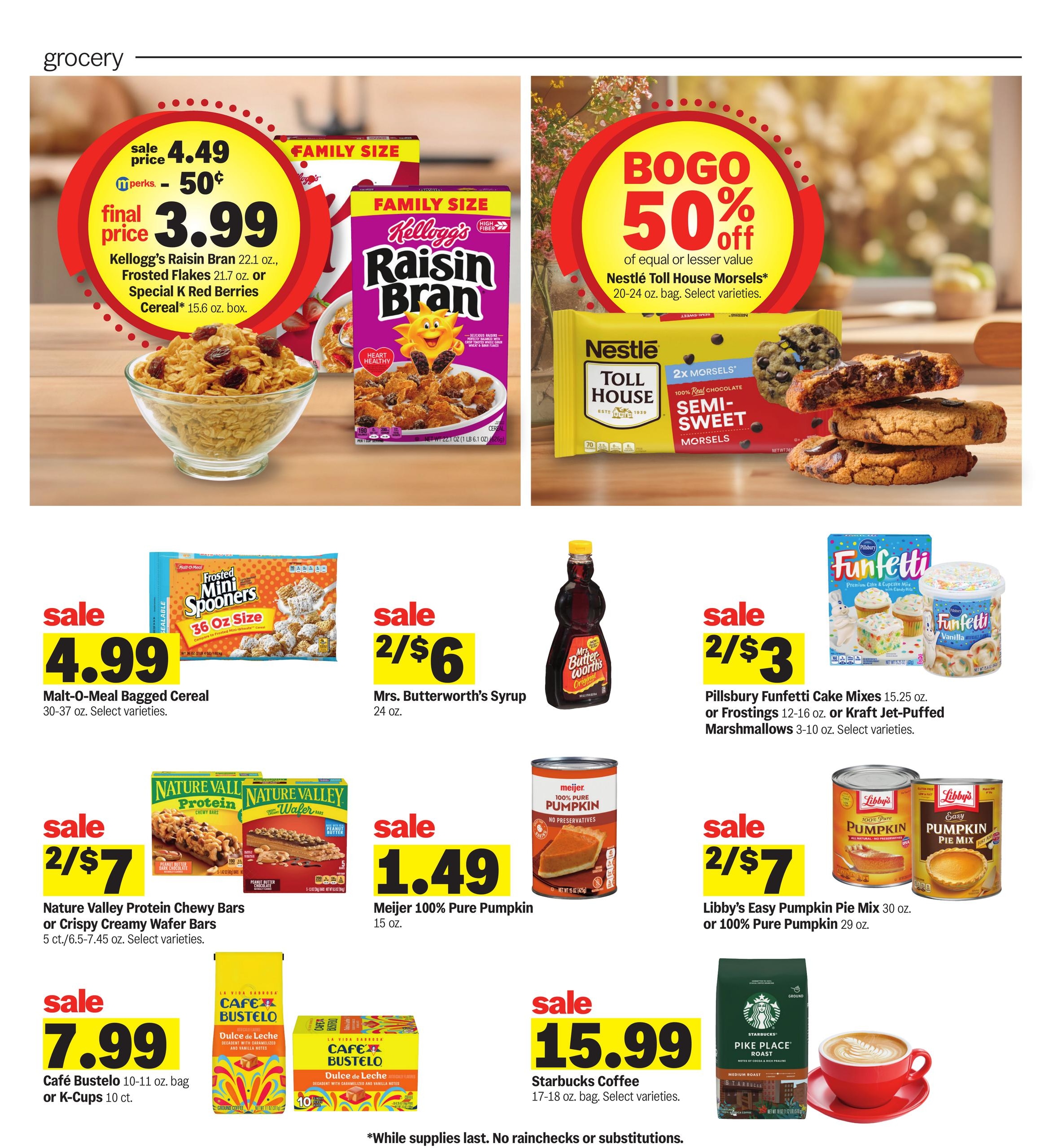 Meijer (Atlanta Area, MI) Weekly Ad October 28 - November 3, 2026
