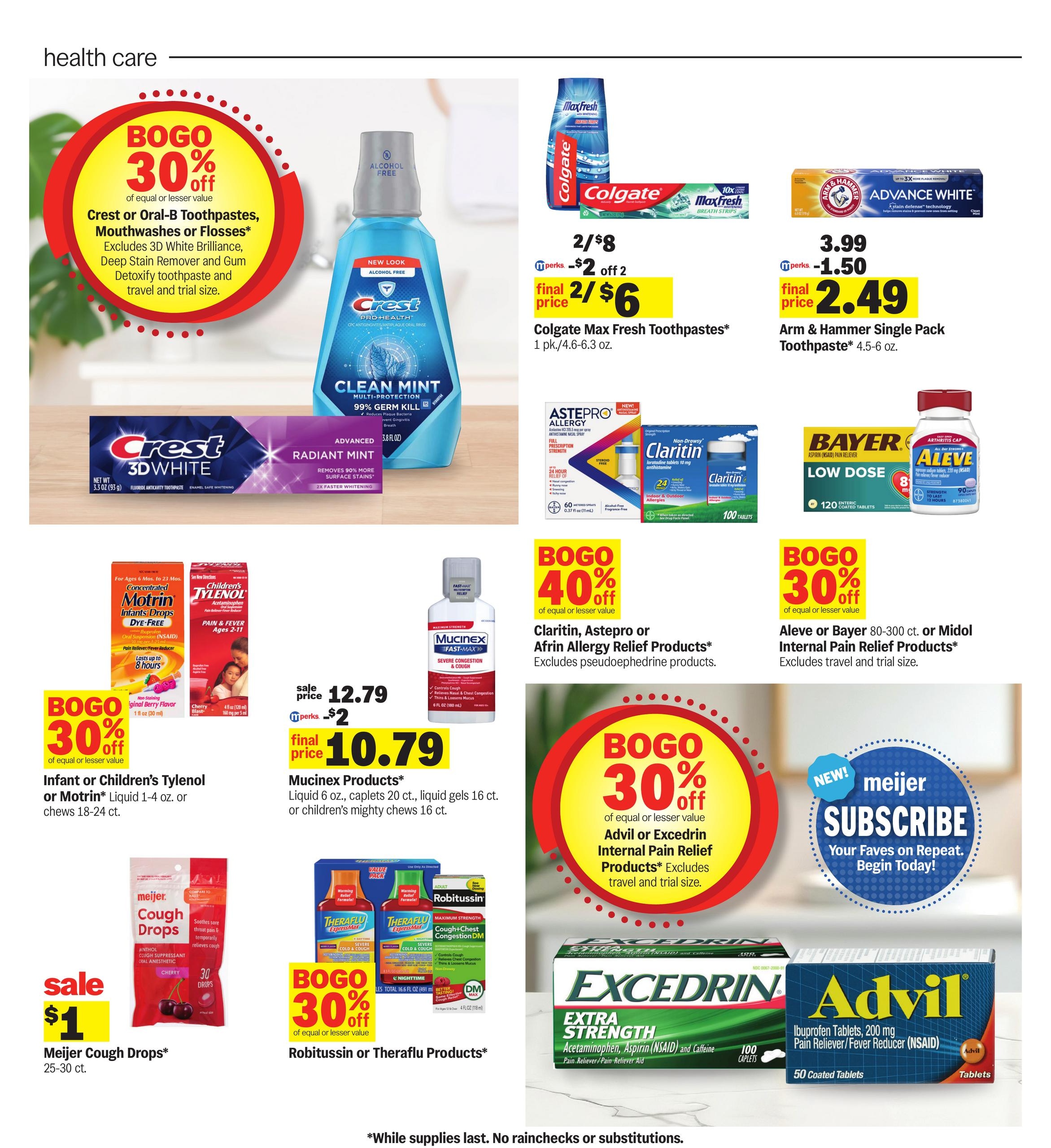 Meijer (Atlanta Area, MI) Weekly Ad October 28 - November 3, 2026