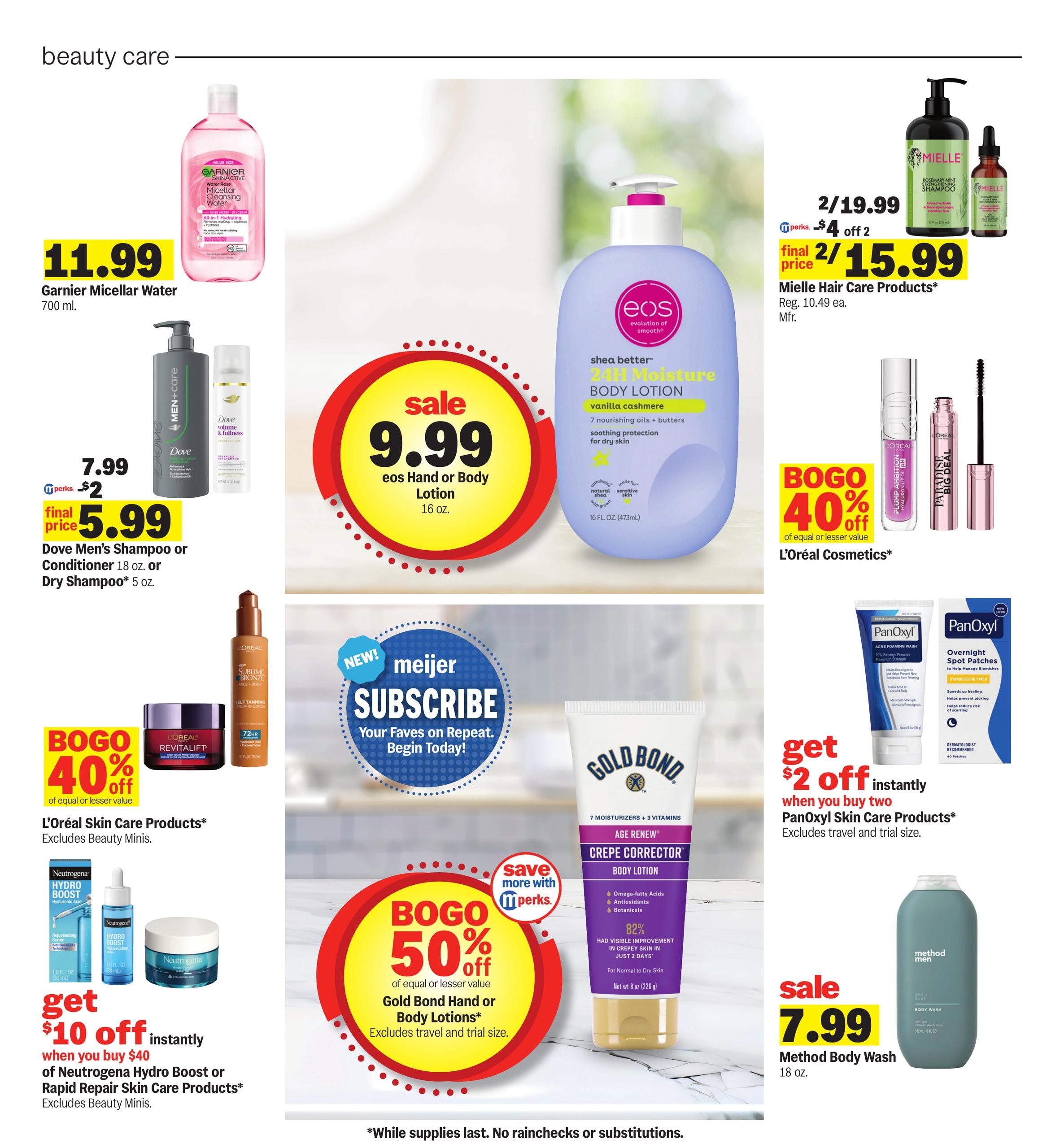 Meijer (Atlanta Area, MI) Weekly Ad October 28 - November 3, 2026