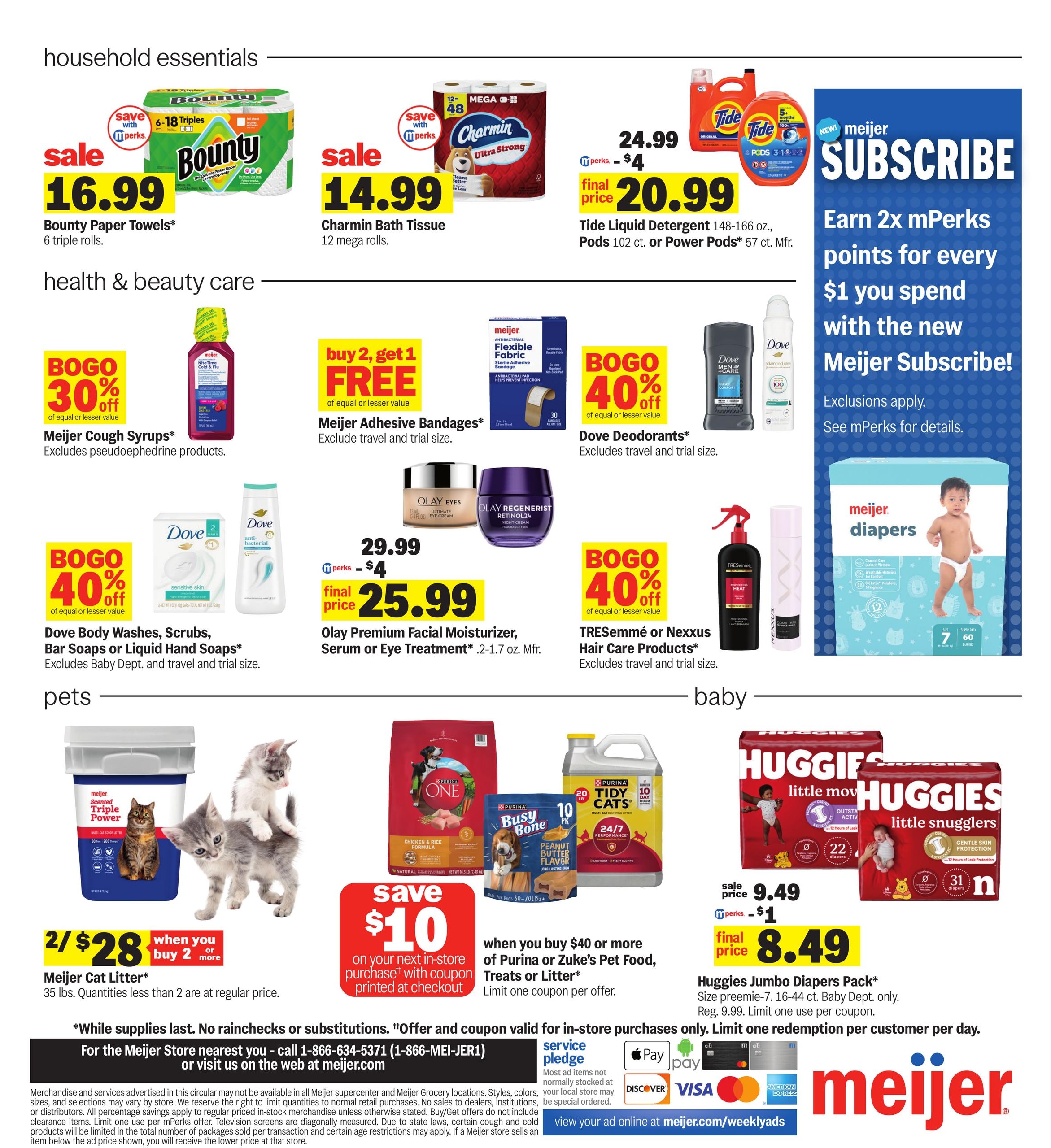 Meijer (Atlanta Area, MI) Weekly Ad October 28 - November 3, 2026