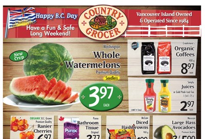 Country Grocer (Salt Spring) Flyer July 29 to August 3
