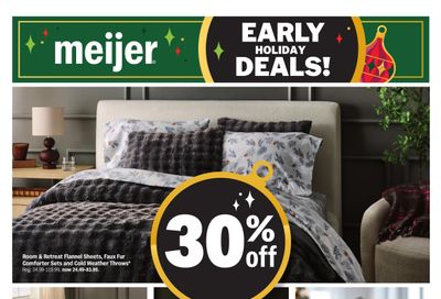 Meijer early holiday deals Weekly Ad October 28 - November 3, 2026