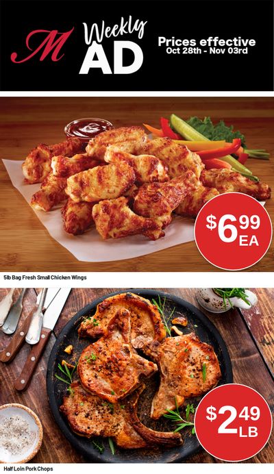 Marino's Market Weekly Ad October 28 - November 3, 2026