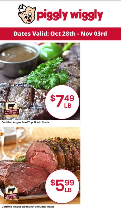 Prattville Piggly Wiggly Weekly Ad October 28 - November 3, 2026