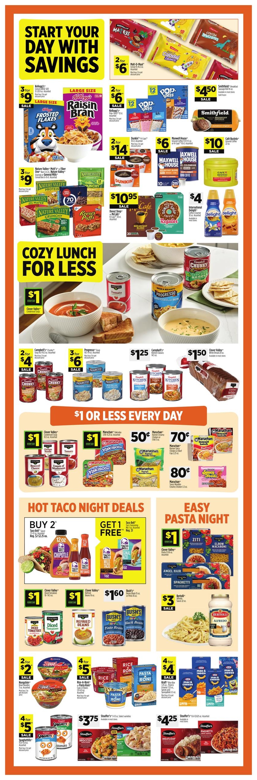 Dollar General (Hatteras Area, NC) Weekly Ad October 25 - 31, 2026