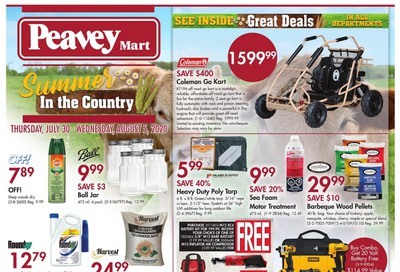 Peavey Mart Flyer July 30 to August 5