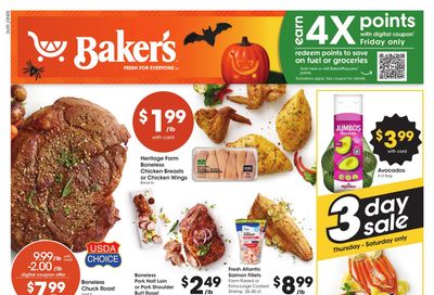 Baker's (Council Bluffs Area, IA) Weekly Ad October 28 - November 3, 2026