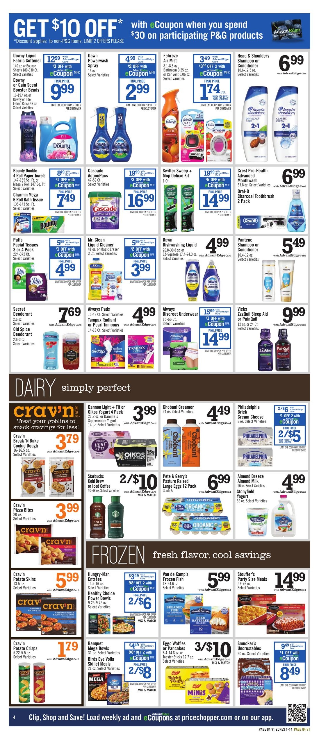 Price Chopper (Albany-Whitehall Area, NY) Weekly Ad October 25 - 31, 2026