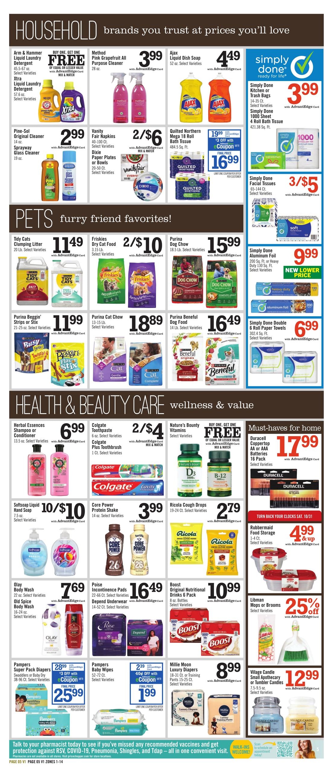 Price Chopper (Albany-Whitehall Area, NY) Weekly Ad October 25 - 31, 2026