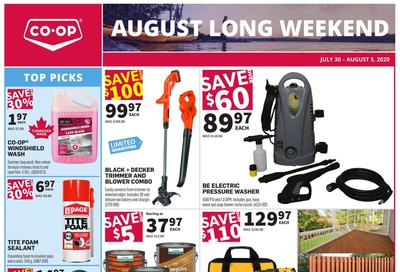 Co-op (West) Home Centre Flyer July 30 to August 5