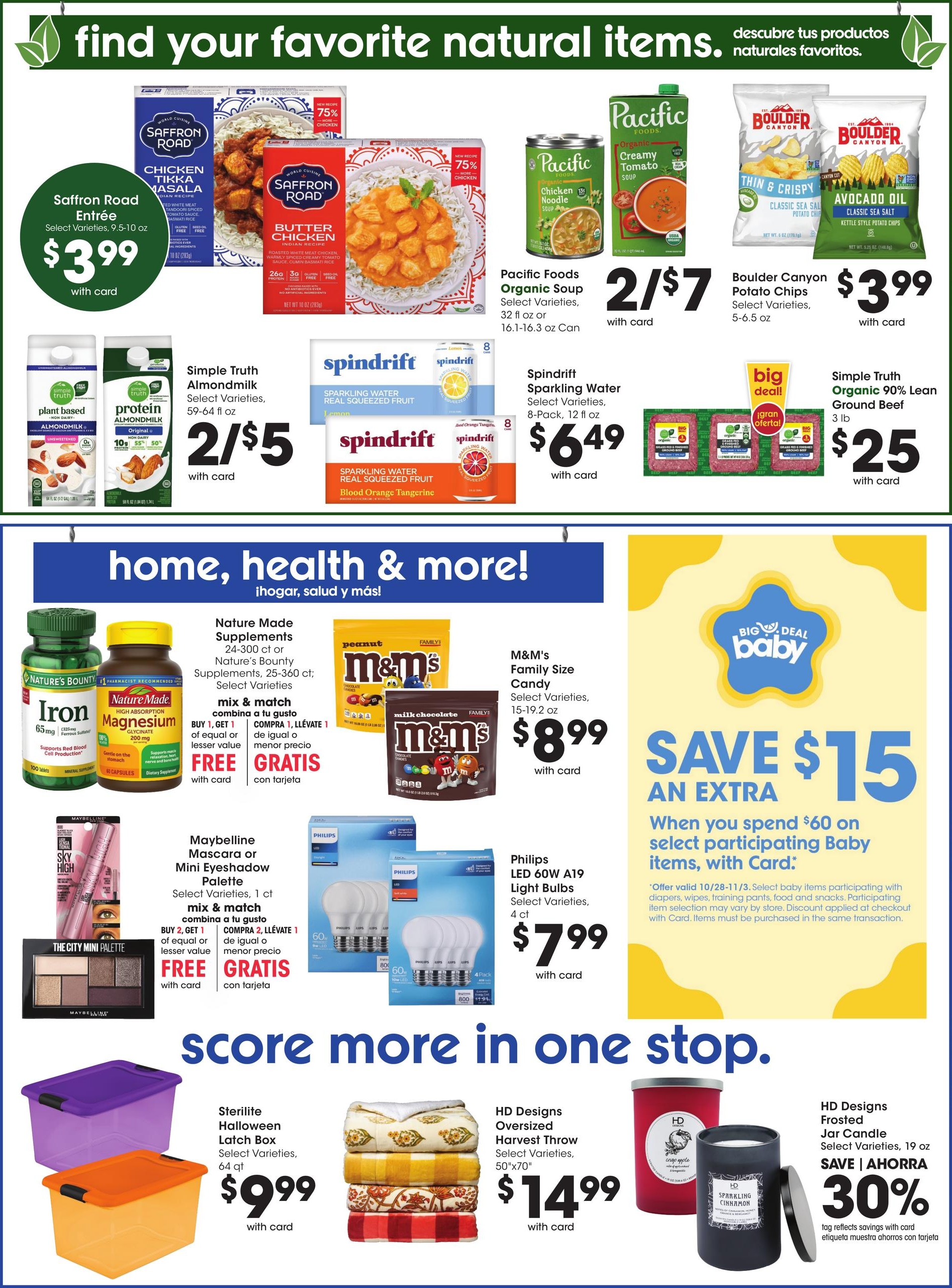 Smith's (Bozeman Area, MT) Weekly Ad October 28 - November 3, 2026