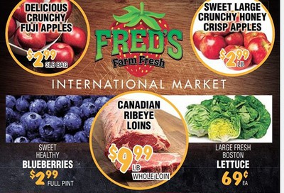 Fred's Farm Fresh Flyer July 29 to August 4