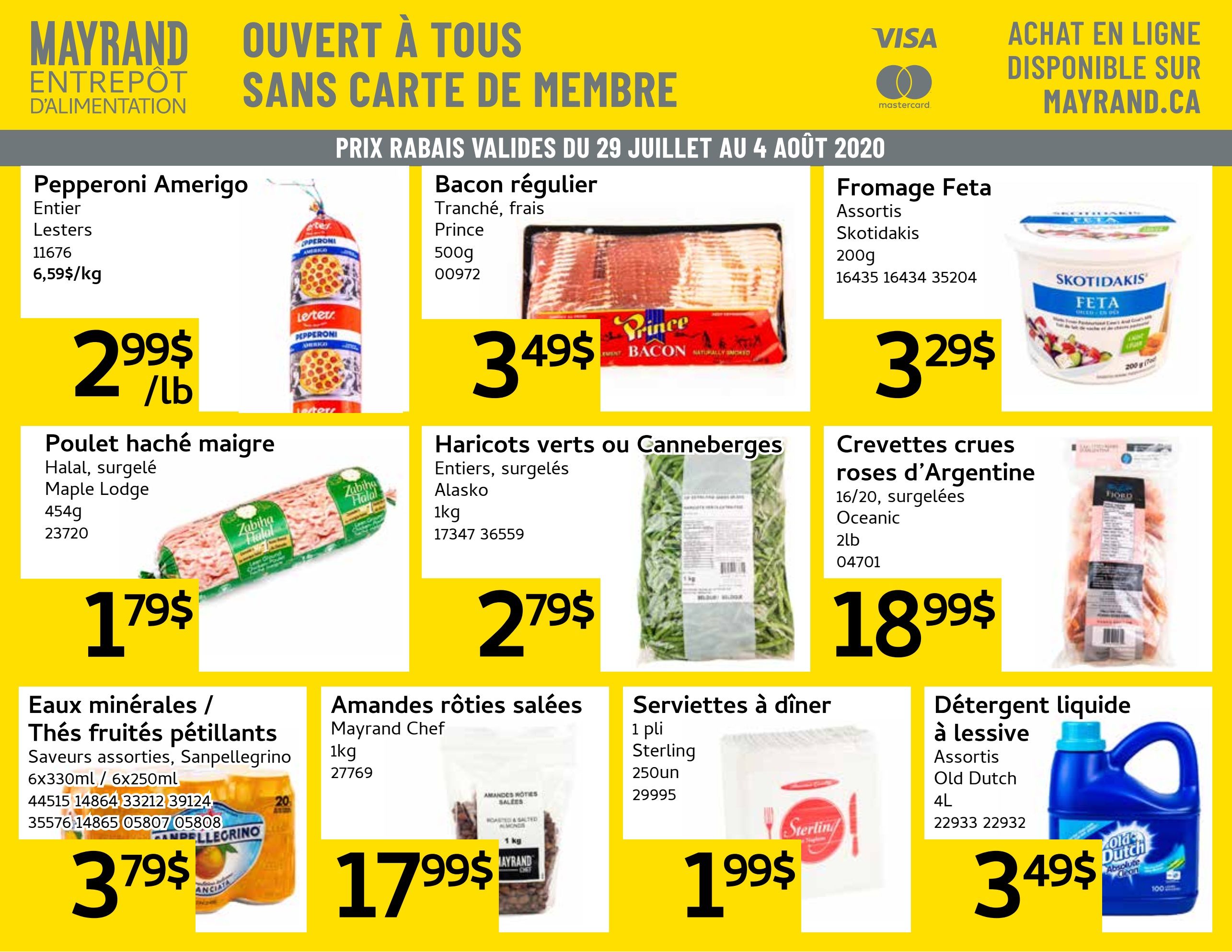 Mayrand Flyer July 29 to August 4