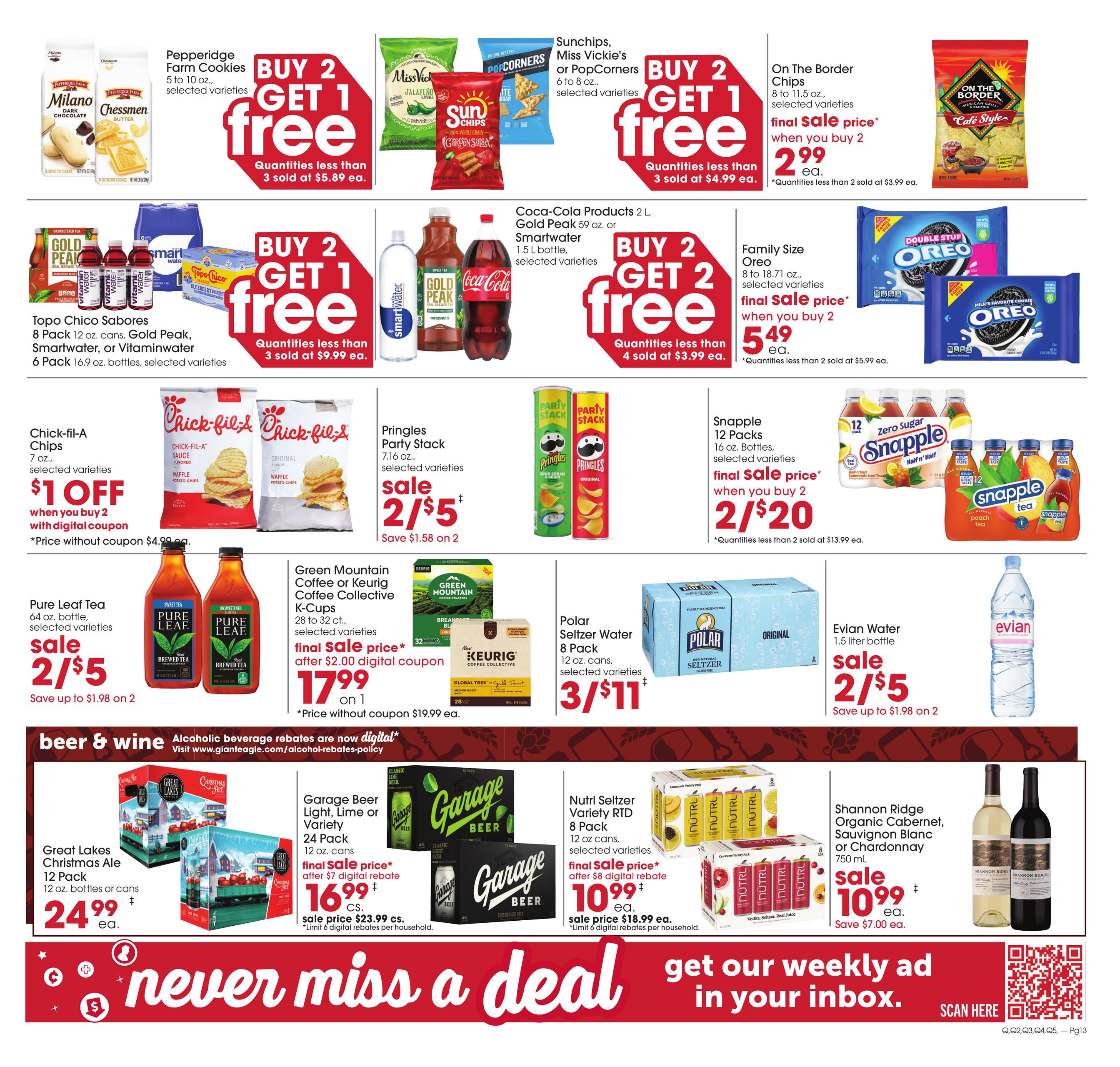 Giant Eagle (Groveport Area, OH) Weekly Ad October 29 - November 4, 2026