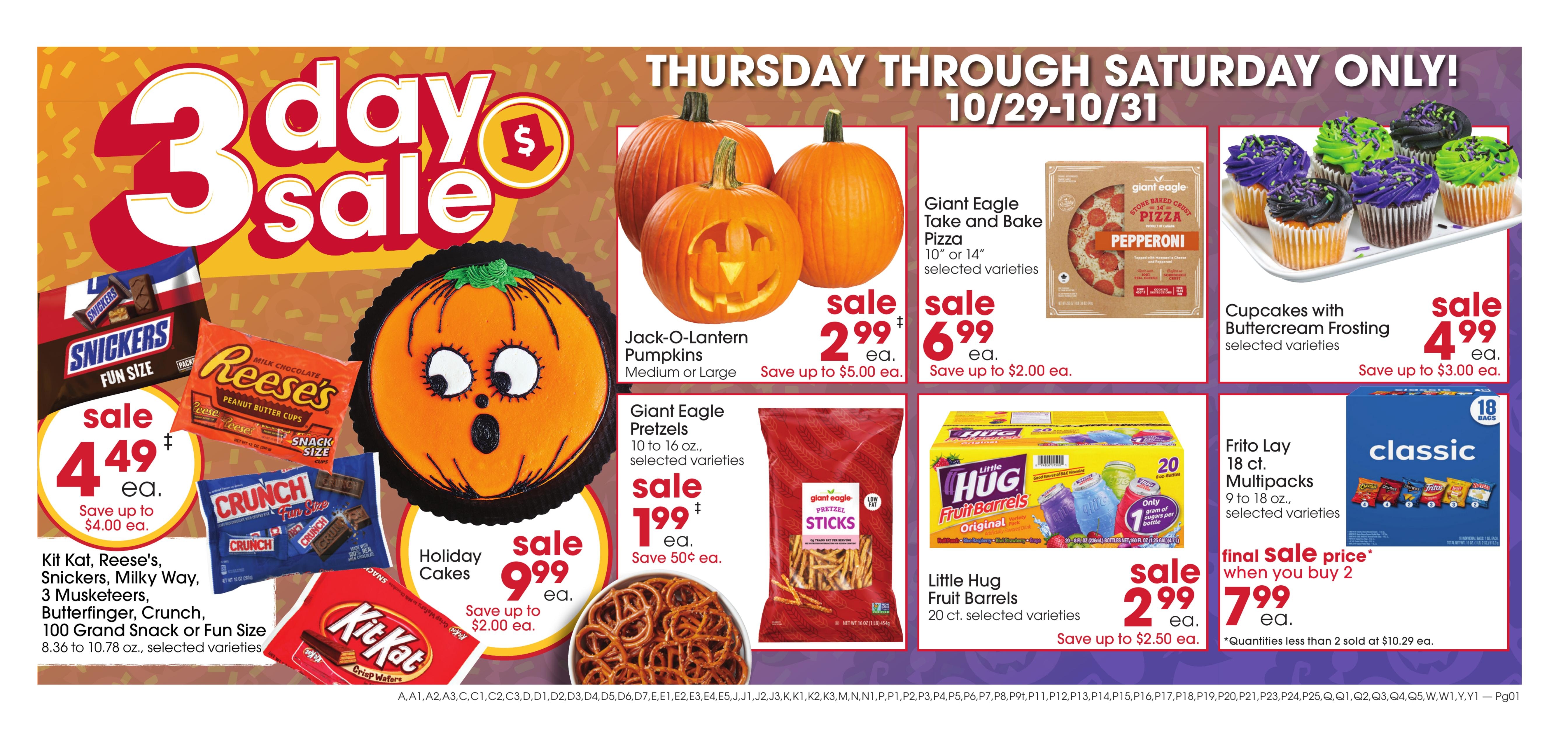 Giant Eagle (Groveport Area, OH) Weekly Ad October 29 - November 4, 2026