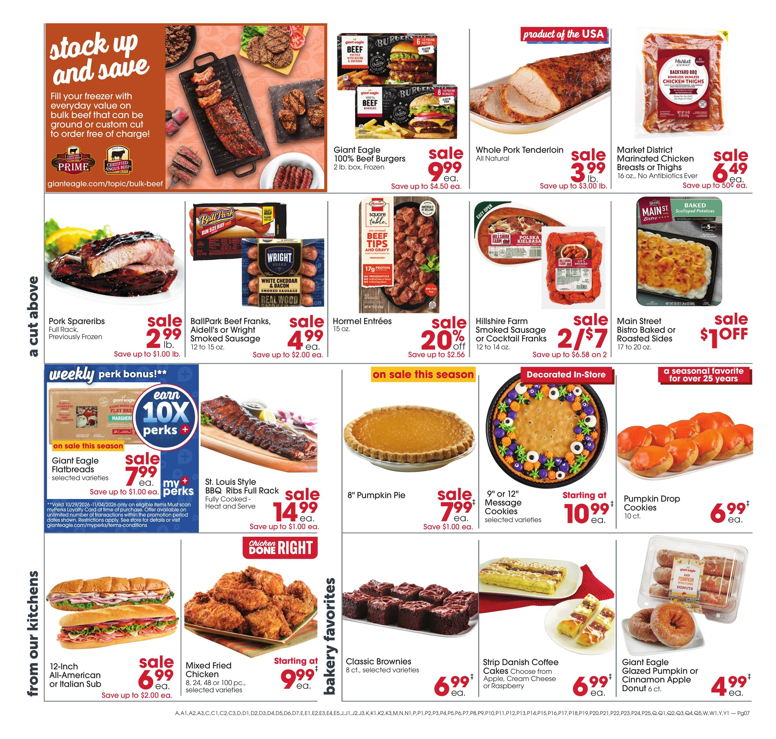 Giant Eagle (Groveport Area, OH) Weekly Ad October 29 - November 4, 2026
