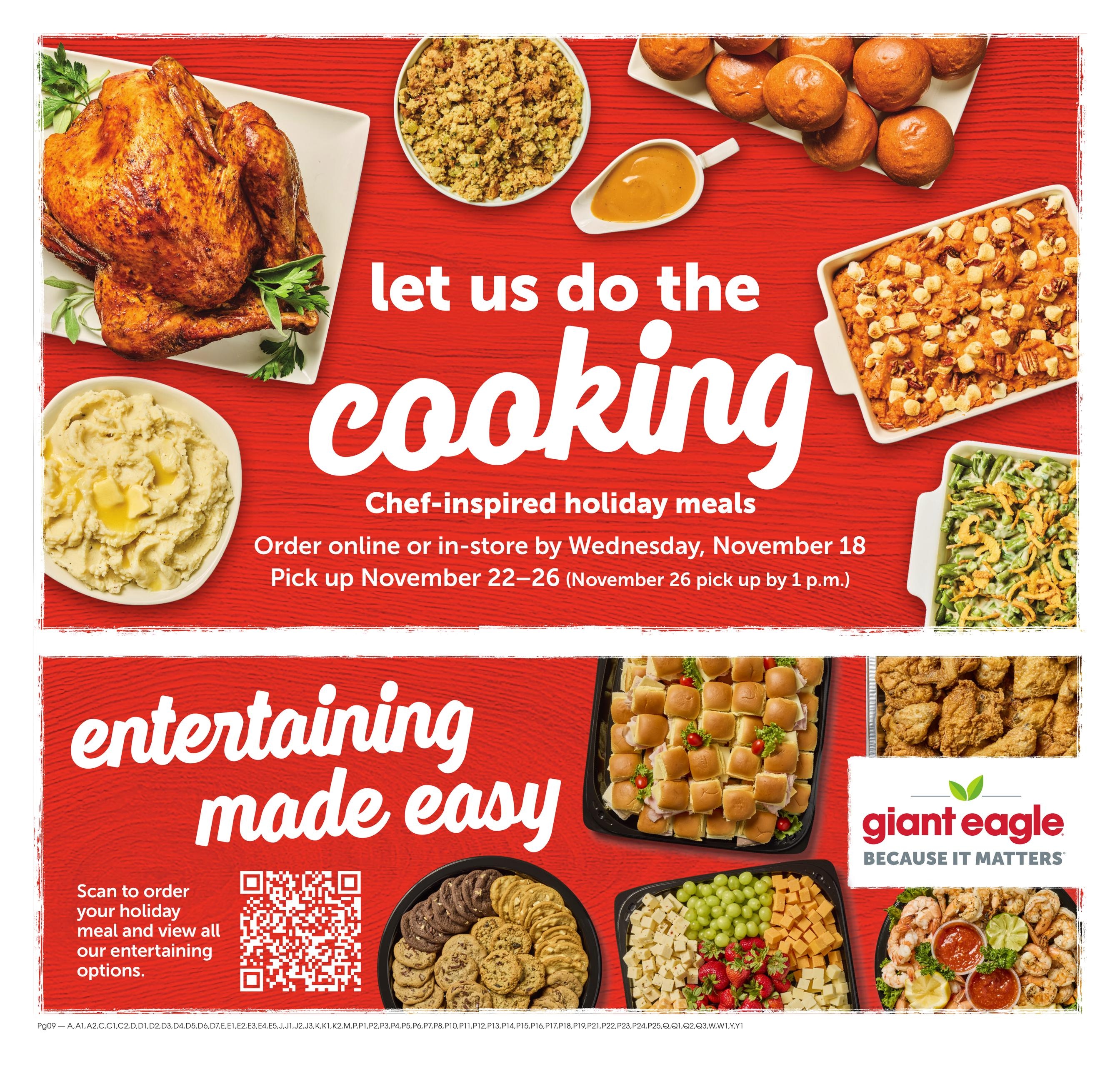Giant Eagle (Groveport Area, OH) Weekly Ad October 29 - November 4, 2026